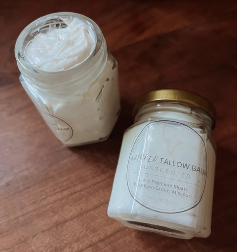 Unscented Whipped Tallow Balm
